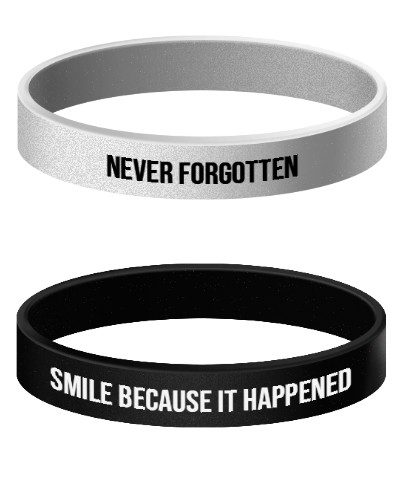 Memorial Wristbands to create a lasting memory of loved ones