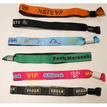 Fabric Sky Blue - Black Barrel Lock - Recycled