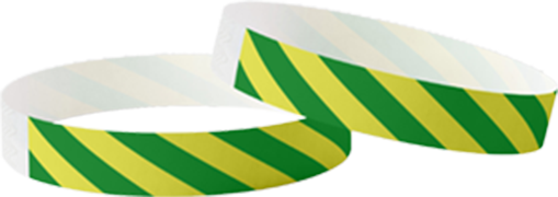 Plain Tyvek Wristbands - Litter Free