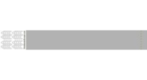 Plain Tyvek Wristbands - Biodegradable